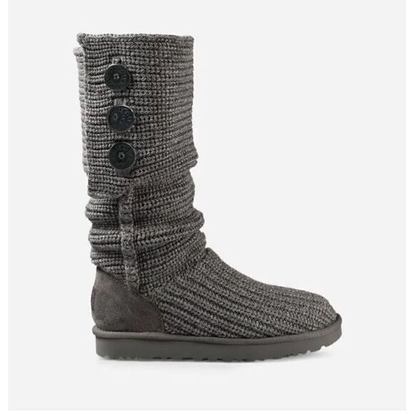 Ugg Classic Cardy Knit Sweater Boots - Picture 1 of 12